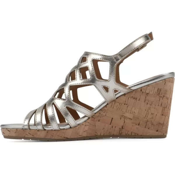 WHITE MOUNTAIN Women's Flaming Wedge Sandal