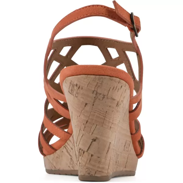 WHITE MOUNTAIN Women's Flaming Wedge Sandal