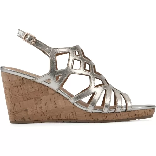 WHITE MOUNTAIN Women's Flaming Wedge Sandal