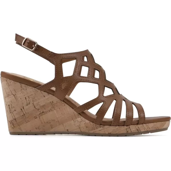 WHITE MOUNTAIN Women's Flaming Wedge Sandal