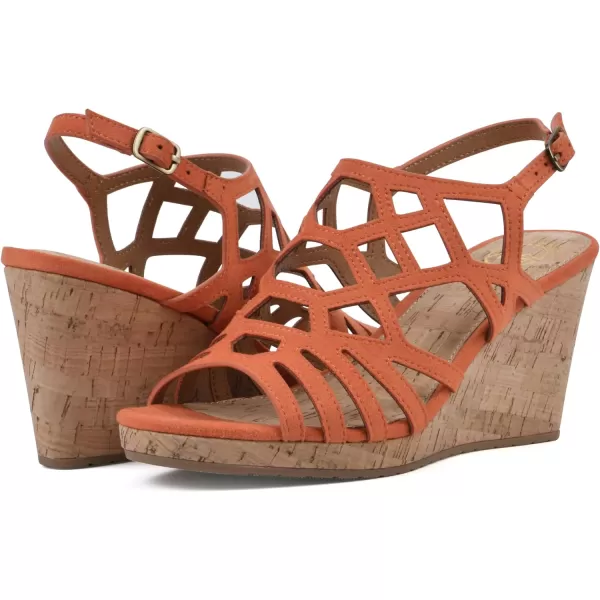 WHITE MOUNTAIN Women's Flaming Wedge Sandal