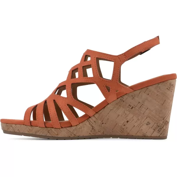 WHITE MOUNTAIN Women's Flaming Wedge Sandal
