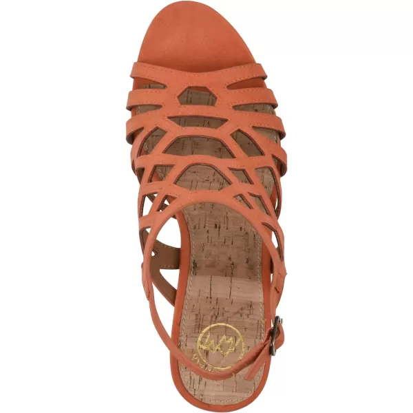 WHITE MOUNTAIN Women's Flaming Wedge Sandal