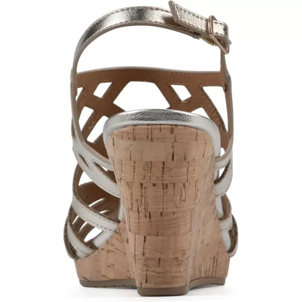 WHITE MOUNTAIN Women's Flaming Wedge Sandal
