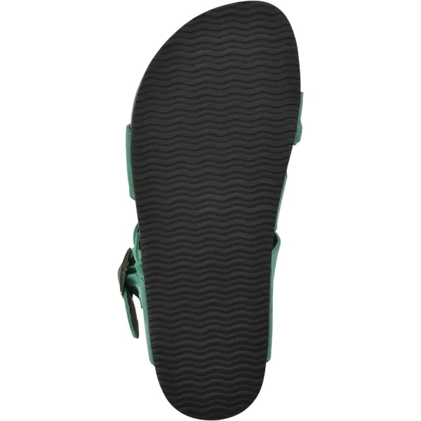 WHITE MOUNTAIN Women's Hazy Signature Comfort Molded Braided Strappy Footbed Sandal