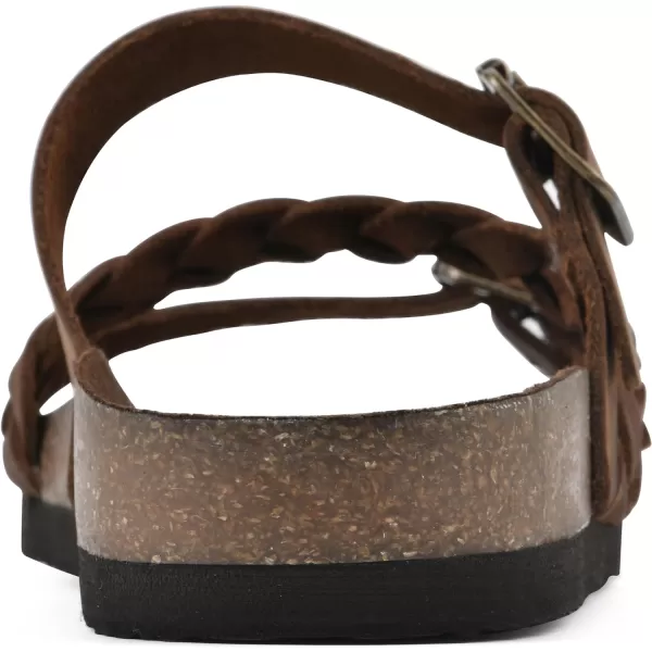 WHITE MOUNTAIN Women's Huntington Flat Sandal