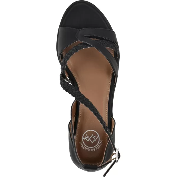 WHITE MOUNTAIN Women's Kika Open Toe Flat Sandal