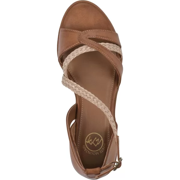 WHITE MOUNTAIN Women's Kika Open Toe Flat Sandal