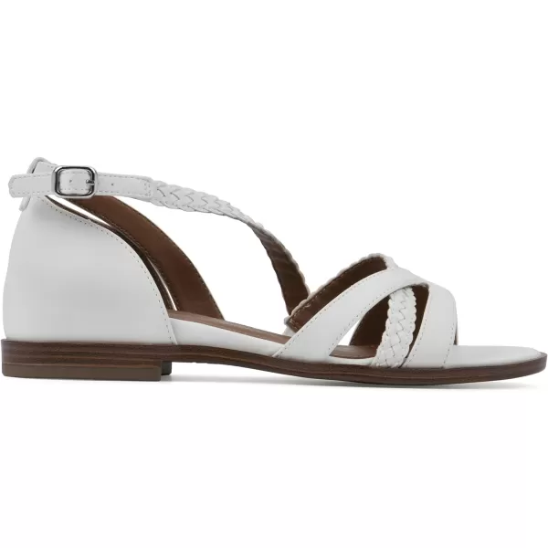 WHITE MOUNTAIN Women's Kika Open Toe Flat Sandal