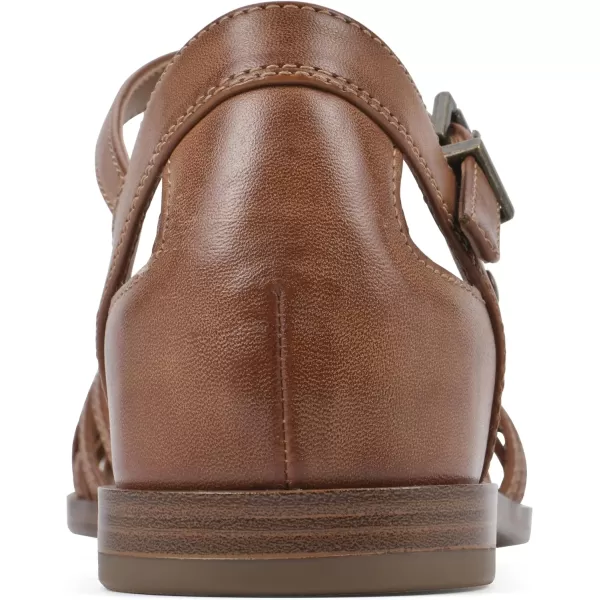 WHITE MOUNTAIN Women's Kiky Fisherman Flat Sandal