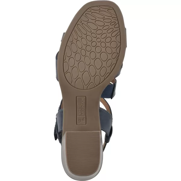 WHITE MOUNTAIN Women's Let Go Block Heel Sandal