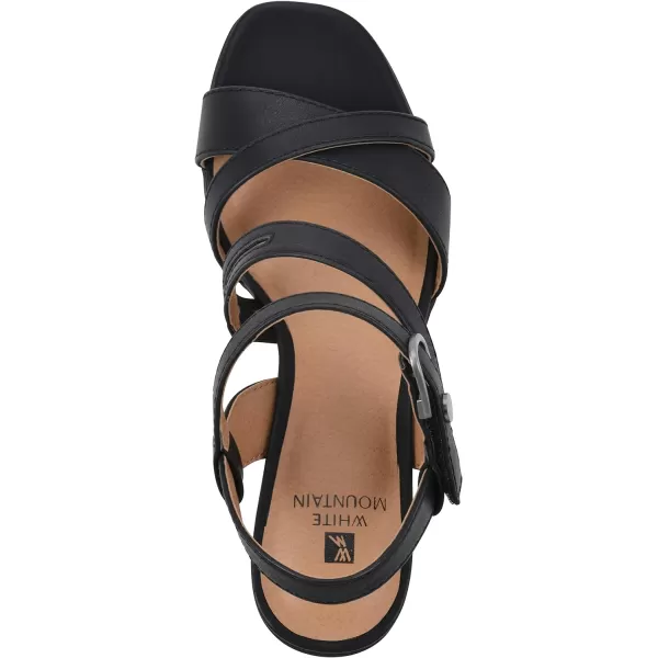 WHITE MOUNTAIN Women's Let Go Block Heel Sandal
