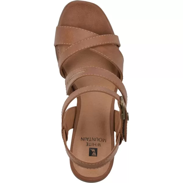 WHITE MOUNTAIN Women's Let Go Block Heel Sandal