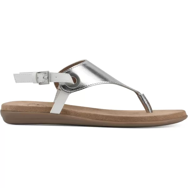 WHITE MOUNTAIN Women's London Flat Sandal