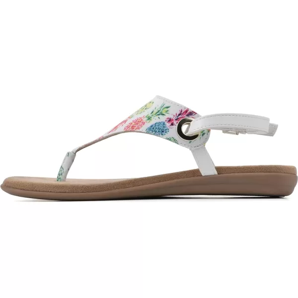 WHITE MOUNTAIN Women's London Flat Sandal