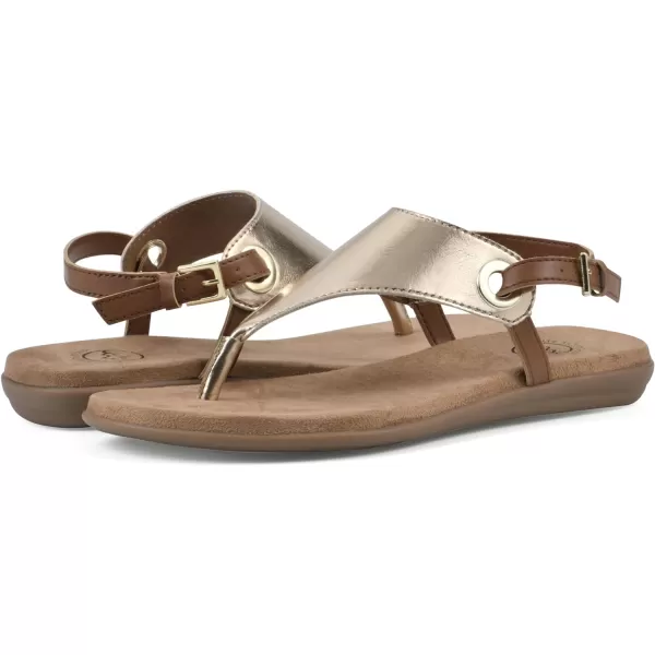 WHITE MOUNTAIN Women's London Flat Sandal