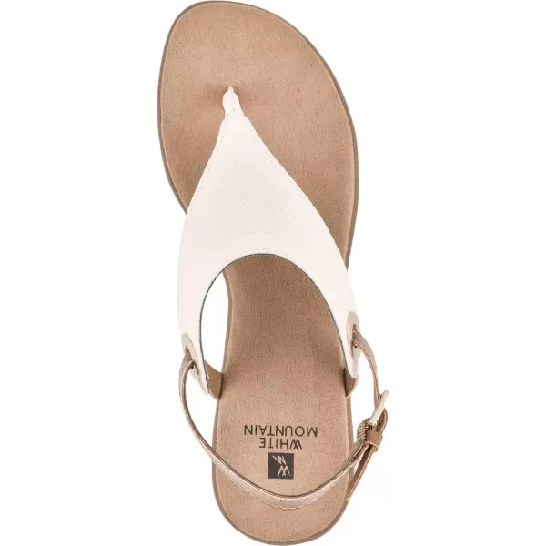 WHITE MOUNTAIN Women's London Flat Sandal