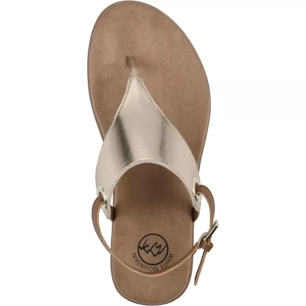 WHITE MOUNTAIN Women's London Flat Sandal