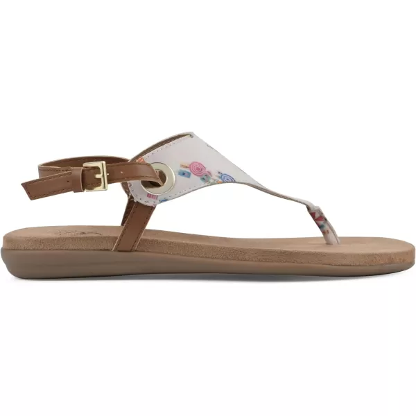 WHITE MOUNTAIN Women's London Flat Sandal