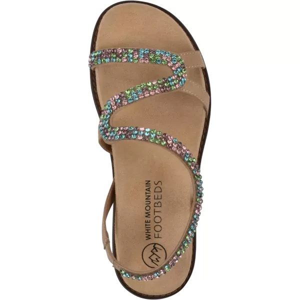 WHITE MOUNTAIN Women's Majorette Flat Sandal