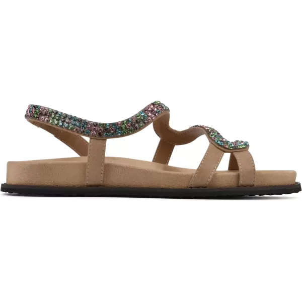 WHITE MOUNTAIN Women's Majorette Flat Sandal