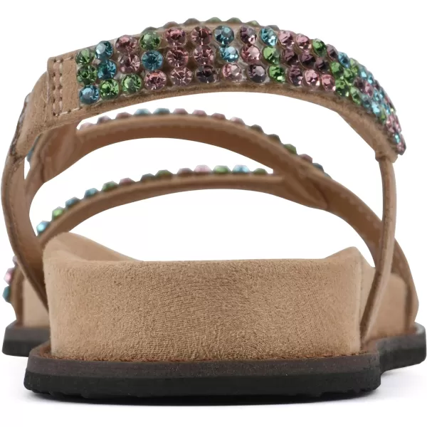 WHITE MOUNTAIN Women's Majorette Flat Sandal