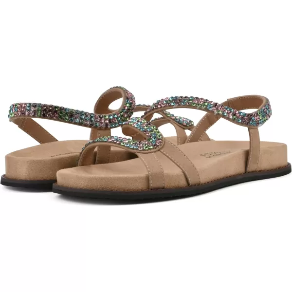 WHITE MOUNTAIN Women's Majorette Flat Sandal