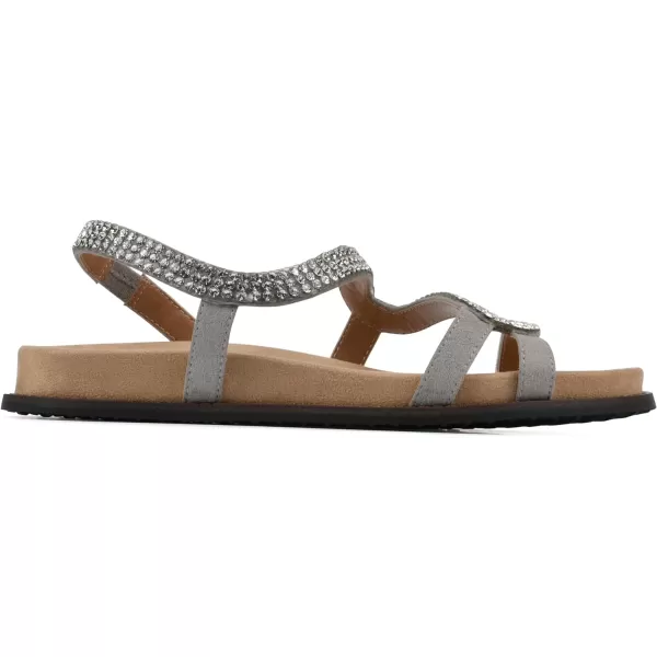 WHITE MOUNTAIN Women's Majorette Flat Sandal