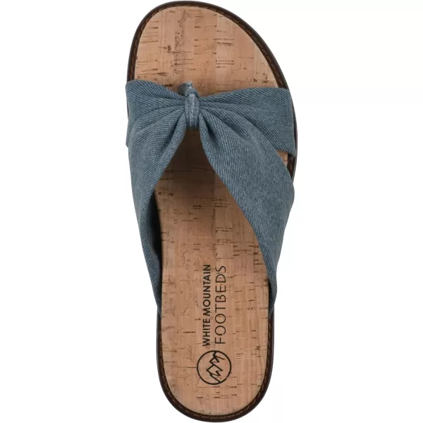 WHITE MOUNTAIN Women's Malanga Flat Sandal