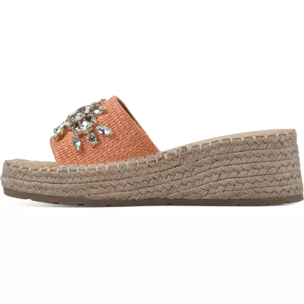 WHITE MOUNTAIN Women's Stitch Heeled Sandal