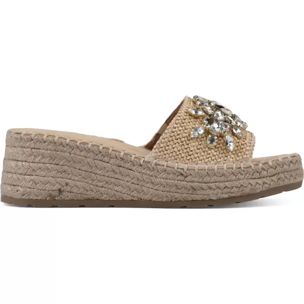 WHITE MOUNTAIN Women's Stitch Heeled Sandal