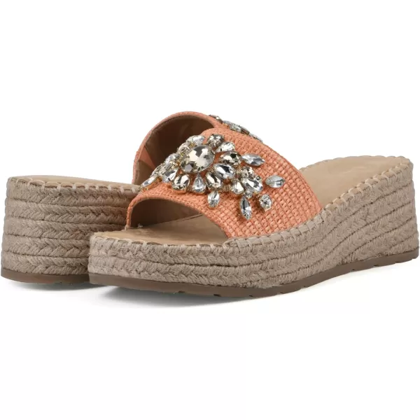 WHITE MOUNTAIN Women's Stitch Heeled Sandal