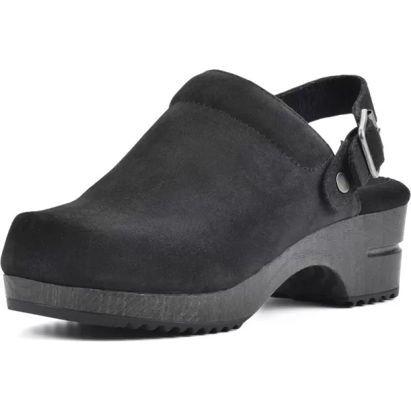 WHITE MOUNTAIN Shoes Being Leather Footbeds Clog