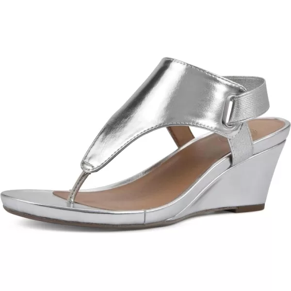 WHITE MOUNTAIN Women's All Dres Wedge Sandal