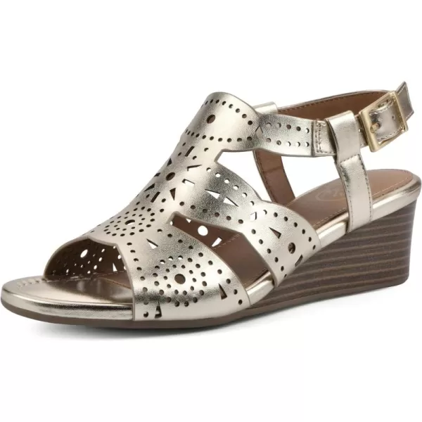 WHITE MOUNTAIN Women's Brush Up Wedge Sandal