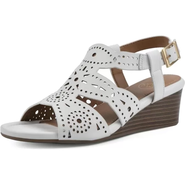 WHITE MOUNTAIN Women's Brush Up Wedge Sandal