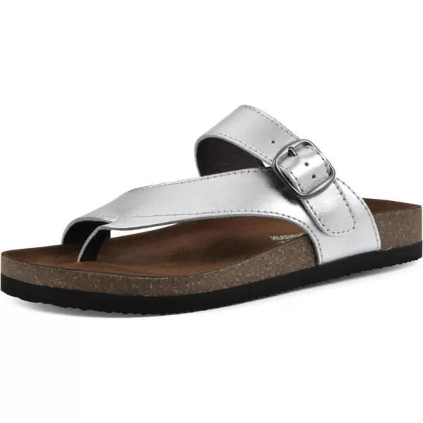 WHITE MOUNTAIN Women's Carly Flat Sandal