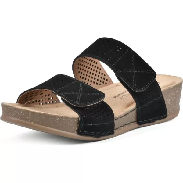 WHITE MOUNTAIN Women's Ferula Mini Wedge Sandal