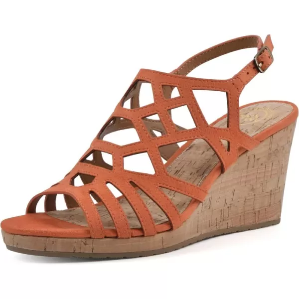 WHITE MOUNTAIN Women's Flaming Wedge Sandal