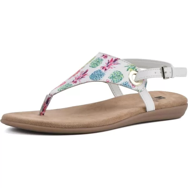 WHITE MOUNTAIN Women's London Flat Sandal