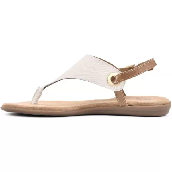 WHITE MOUNTAIN Women's London Flat Sandal