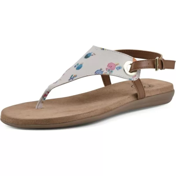 WHITE MOUNTAIN Women's London Flat Sandal