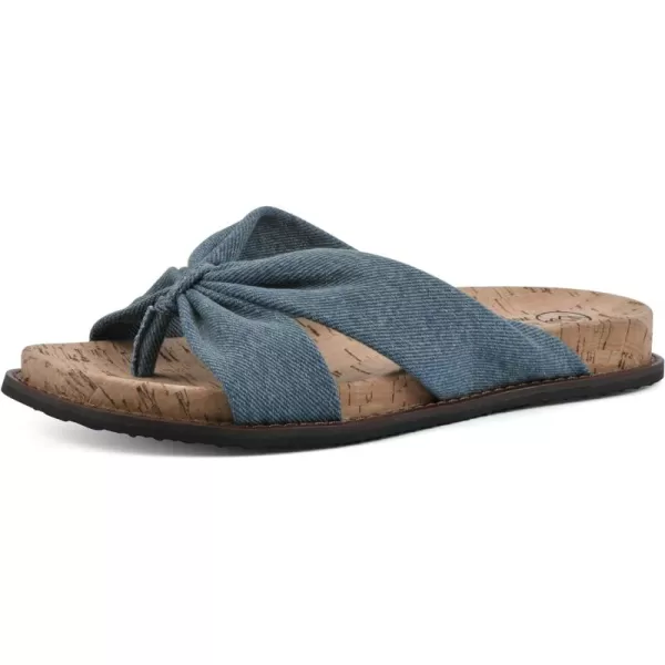 WHITE MOUNTAIN Women's Malanga Flat Sandal
