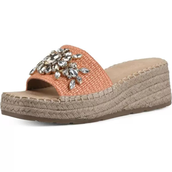 WHITE MOUNTAIN Women's Stitch Heeled Sandal
