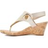 imageWHITE MOUNTAIN Womens Aida Cork Wedge SandalGoldGlitter