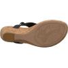 imageWHITE MOUNTAIN Womens All Good Cork Wedge SandalBlack