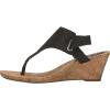 imageWHITE MOUNTAIN Womens All Good Cork Wedge SandalBlack
