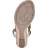 imageWHITE MOUNTAIN Womens All Good Cork Wedge SandalLtgoldGlitter
