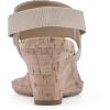 imageWHITE MOUNTAIN Womens All Good Cork Wedge SandalLtgoldGlitter