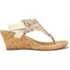 imageWHITE MOUNTAIN Womens All Good Cork Wedge SandalNatural